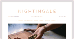 Desktop Screenshot of nightingaleacupuncture.com